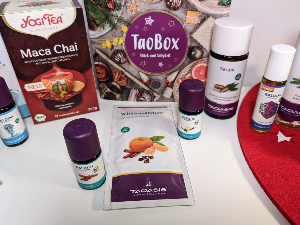 TaoBox - Glück und Seligkeit - Boxinhalt