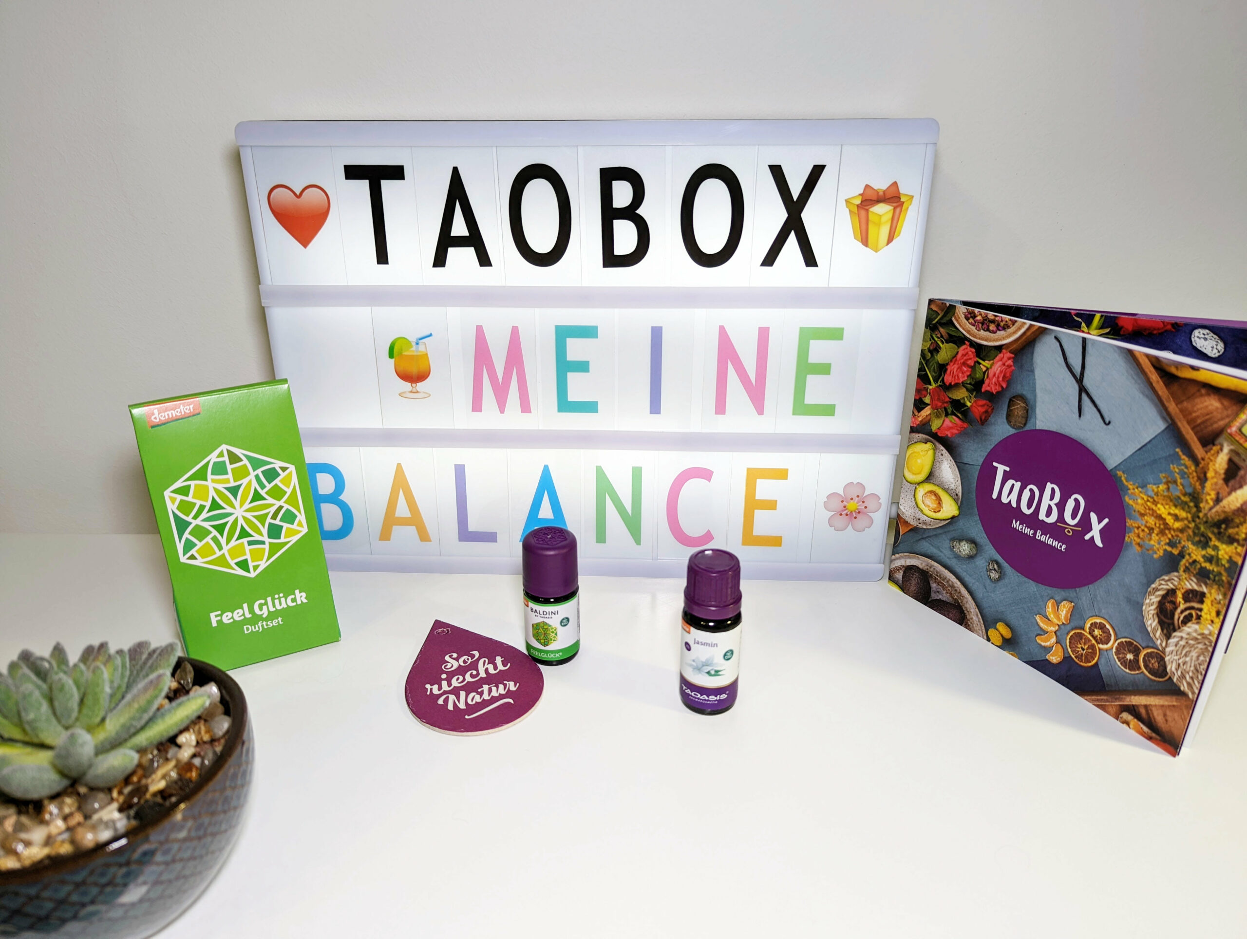 TaoBox – Meine Balance – Duftset und Jasminöl