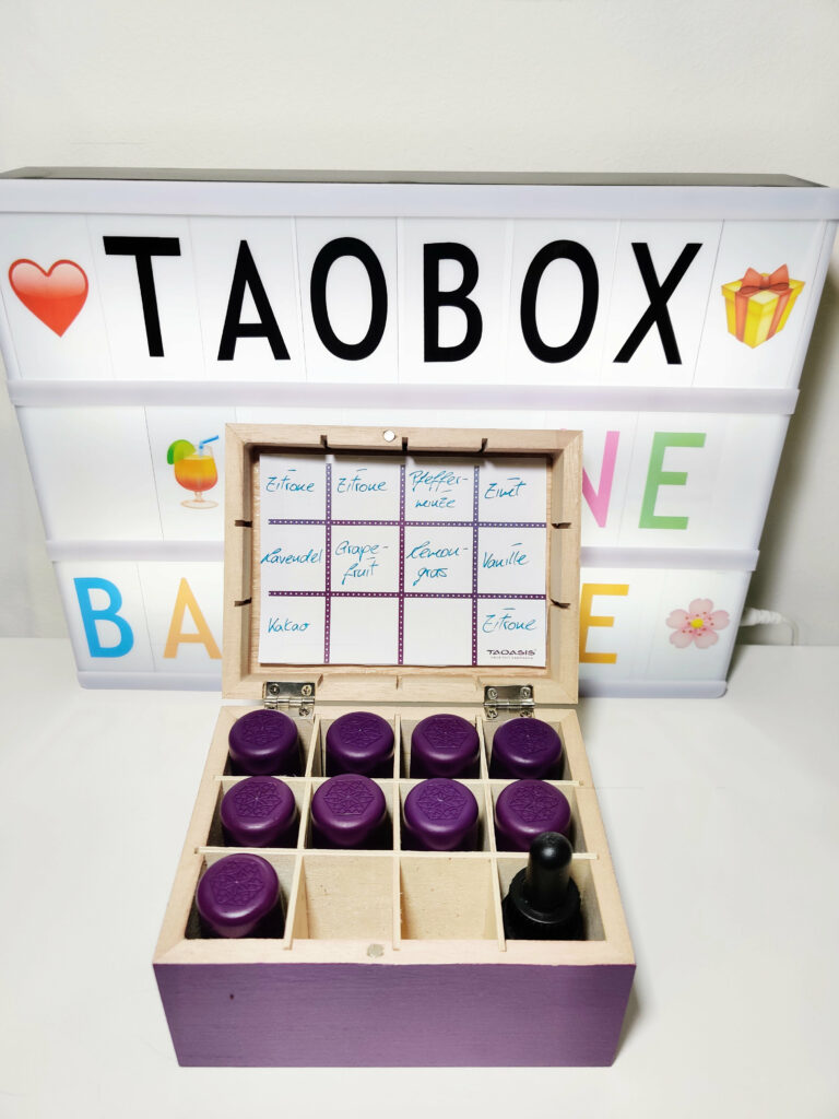 TaoBox - Meine Balance - Holzbox Aromen