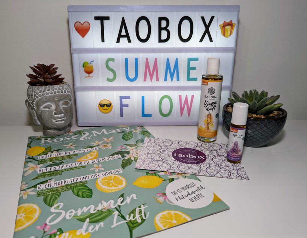 TaoBox - Summer Flow - Raumspray, Roll-On, Magazin