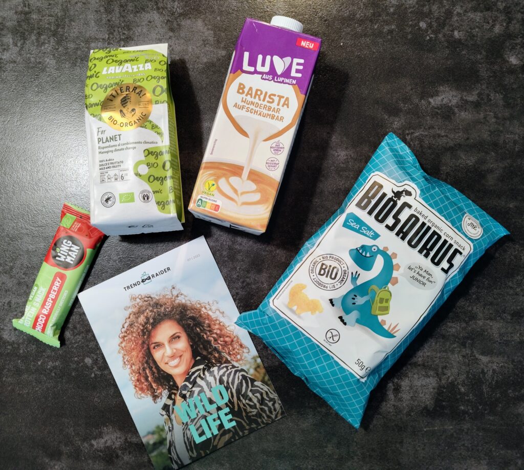 TrendBox von TrendRaider - Juli 2022 - Wild Life - Inhalt Food