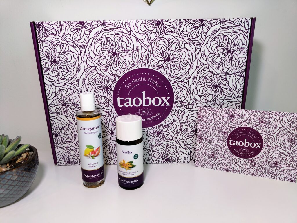 TaoBox - Be nature - Raumspray und Basisöl