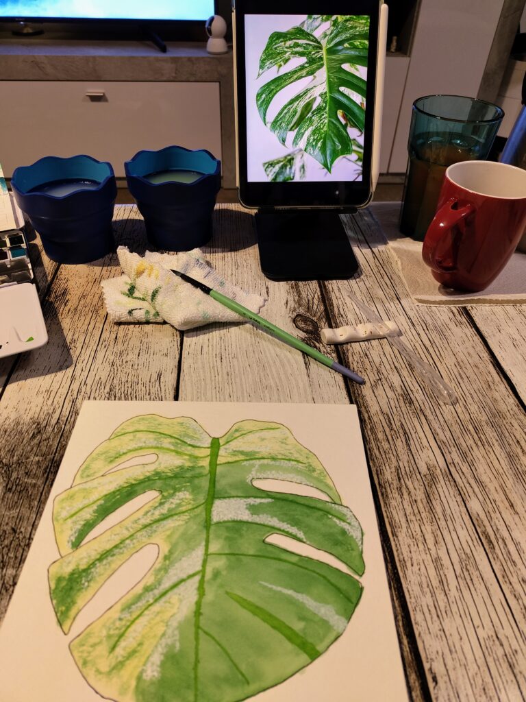 GreeneryInYourStyle - Challenge - Monstera Variegata 3