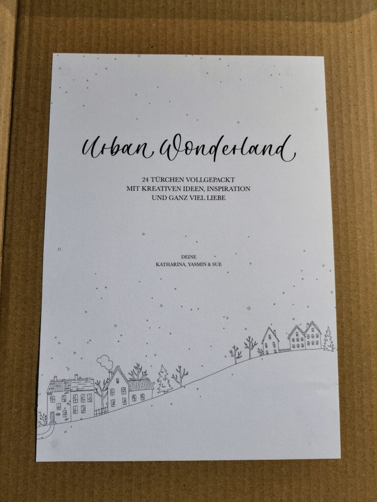 Urban Wonderland - Innenseite Karton