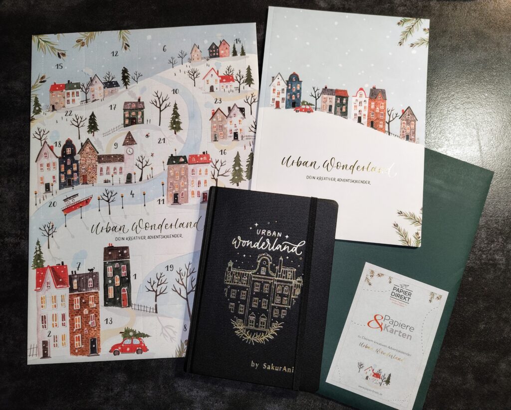 Urban Wonderland - mit Aquarellbuch, Papierset & Booklet