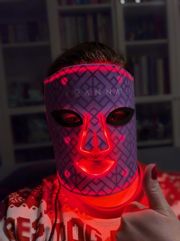 Neue LED Lichttherapie-Maske von Koanna - Benutzung Bild 9